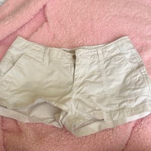 White old navy jean shorts!
